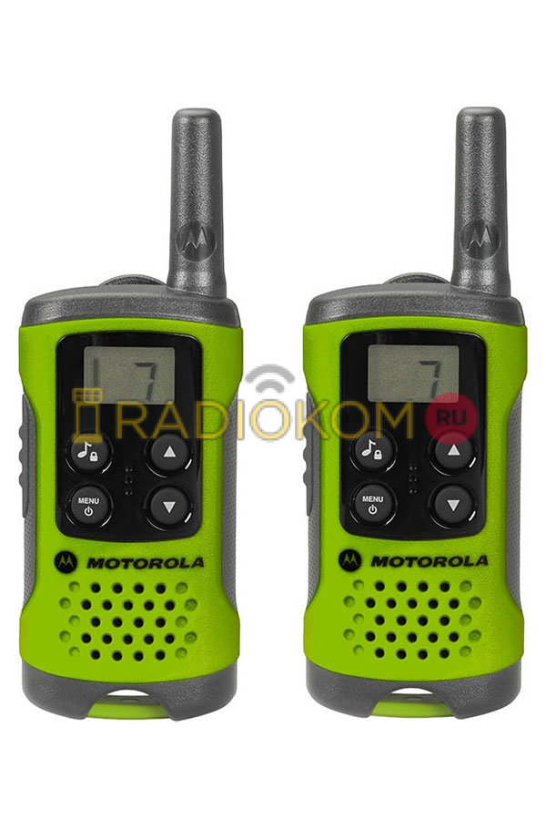 Рация Motorola TLKR T41 Green (комплект - 2 шт.)